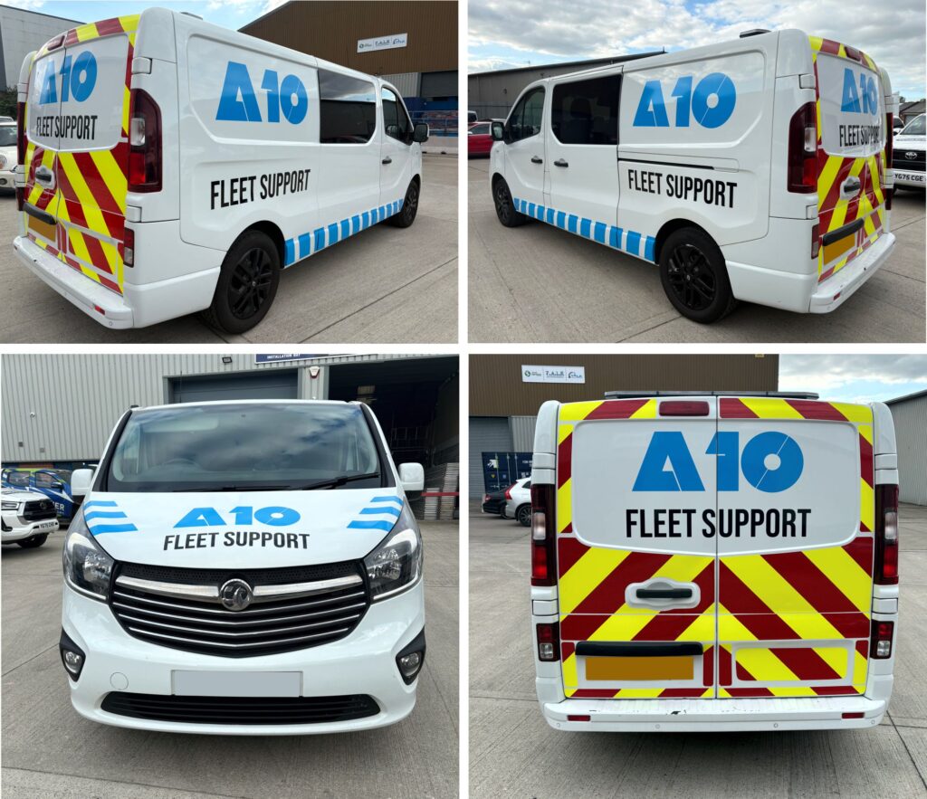 Fleet van graphics for A10 Fleet Support